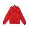 Premium Heavyweight Hooded Sweatshirt With Rhinestone Letter Print Unisex Streetwear Pullover Fall