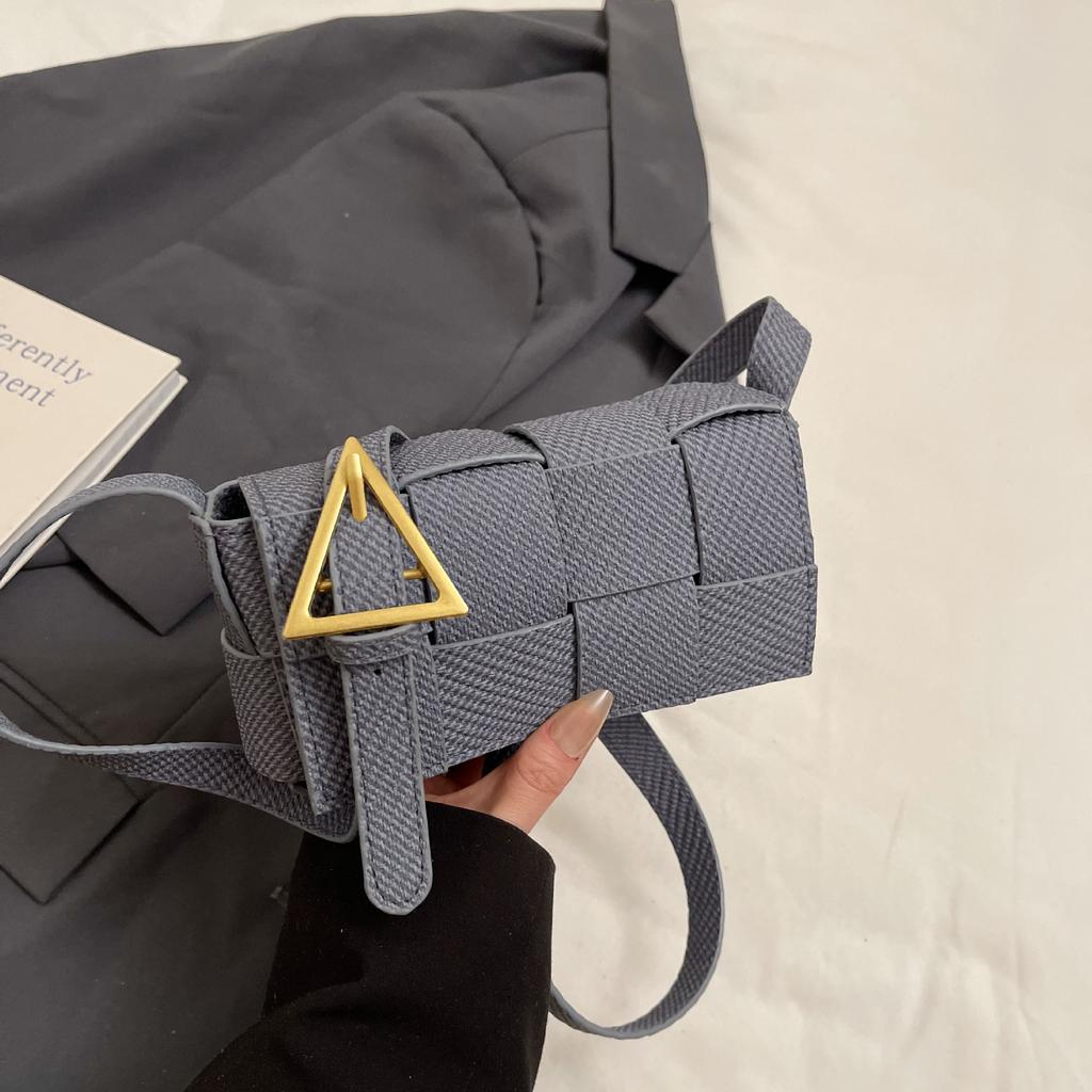 Personalized Trendy French High-quality Texture Bag for Women New Fashion Simple Bag Knitted Women's Crossbody Bag