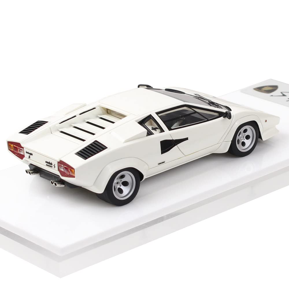 EIDOLON Scale Lamborghini Countach LP5000S 1982 White Finished Product EM651C 1/43