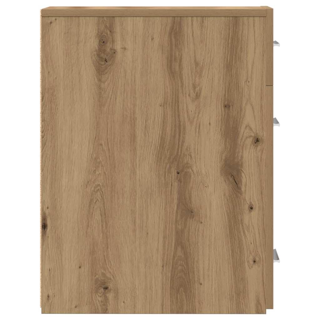 Apothecary Cabinet Artisan Oak 20 X 45.5 X 60 Cm Particleboard