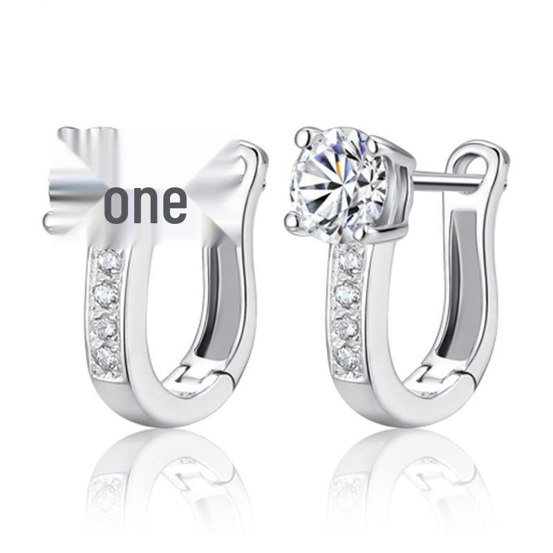 Trendy Silver-Plated Ear Cuffs & Hoops for Women - Korean & Hong Kong Styles