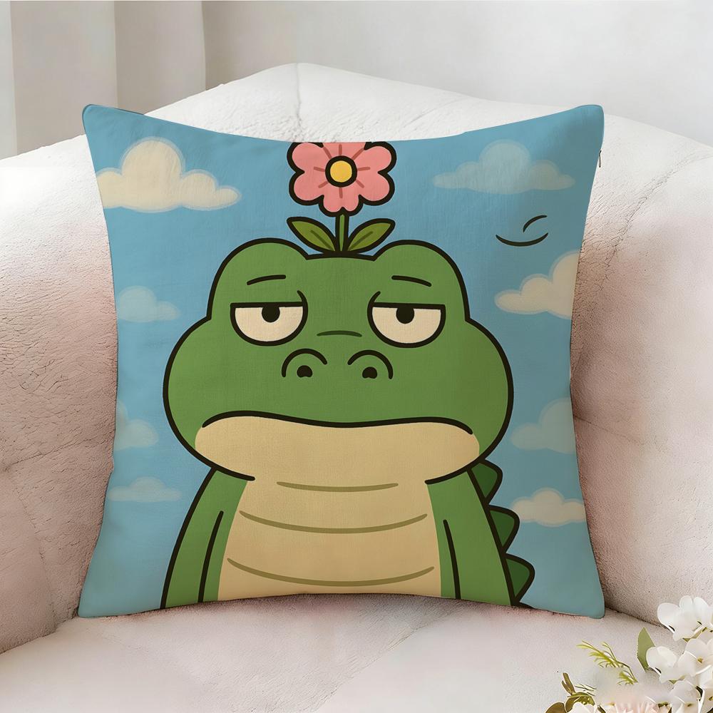 Surprised Cat Funny Party Pattern Pillow Case Pillowcase Doublesided Printed Sofa Cushion Bedroom Headboard Pillow