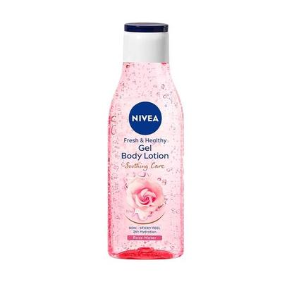 NIVEA Gel Body Lotion 200 ml | Rosa | Cuidado refrescante para hidratação 24 horas | Não pegajoso | Absorção rápida para uma pele fresca e saudável