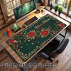 Christmas Custom Name Printed Mouse Pad Non Slip Desk Mat For Office Gaming Home Use Holiday Gift