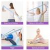 Elastic Yoga Resistance Band Stretching Belt for Pilates Dance Fitness Sport Exercise Multi-Functional Pull Strap Belt for Beginners