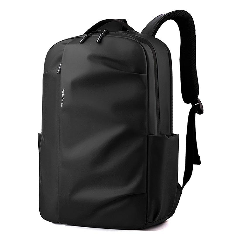 Unisex Large Capacity Fashion Backpack: Trendy, Waterproof, High-End Commuter and Travel Bag with Laptop Compartment