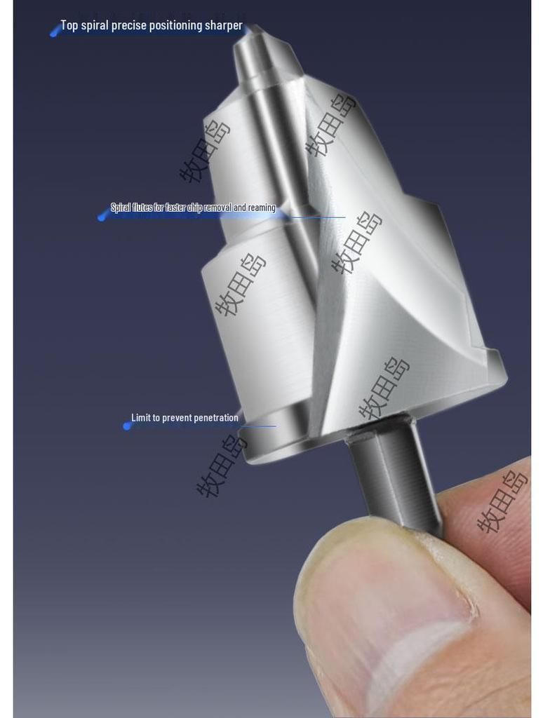 Hex Shank T-Handle Drill Bit and Pipe Reamer Hole Opener