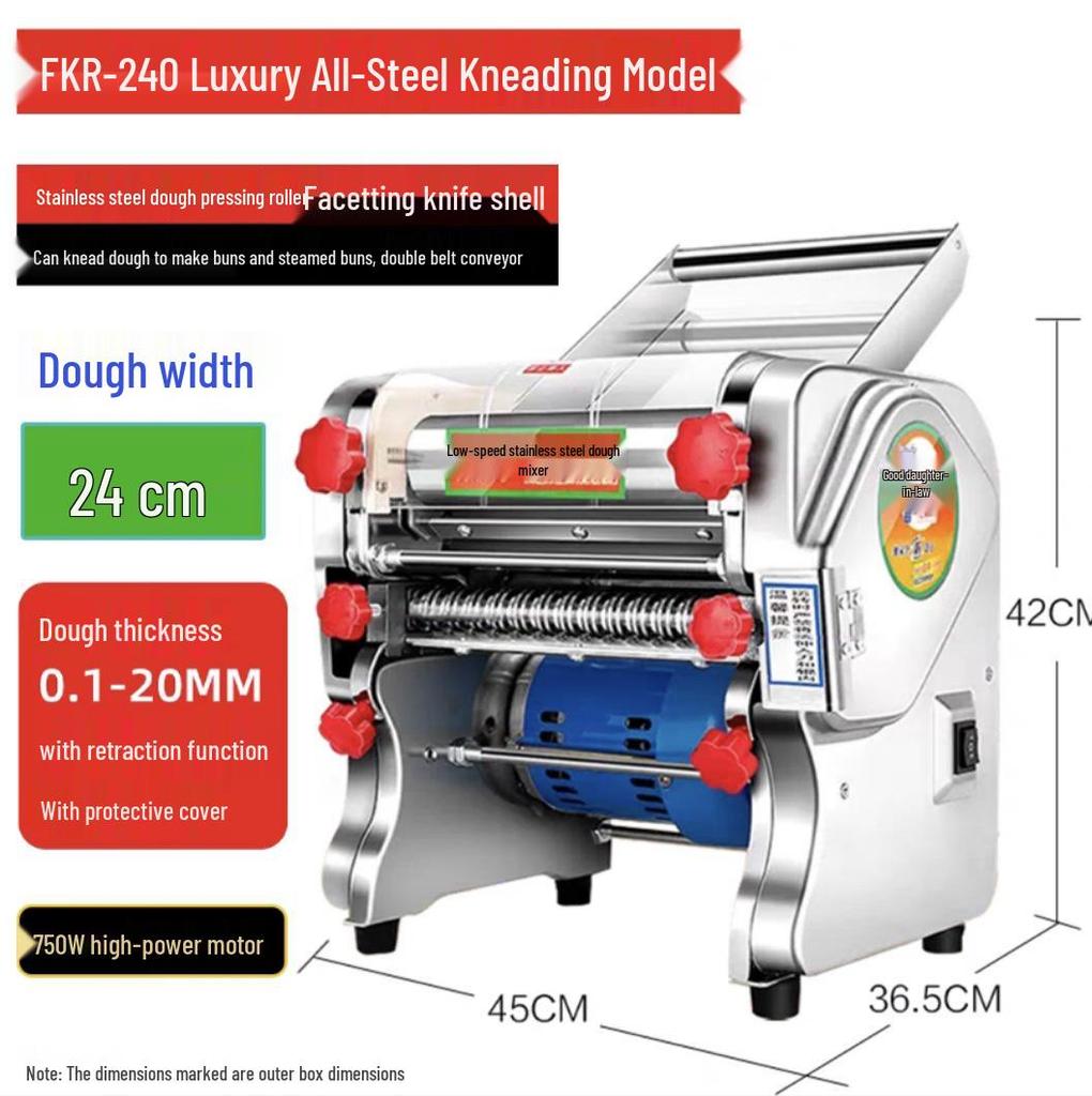 Good Daughter-in-law Automatic Stainless Steel Dough & Noodle Press Machine