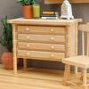 1:12 Dollhouse Miniature Storage Cabinets Bedside Tables Drawer Chest Furniture Model Decor Toy Doll House Accessories