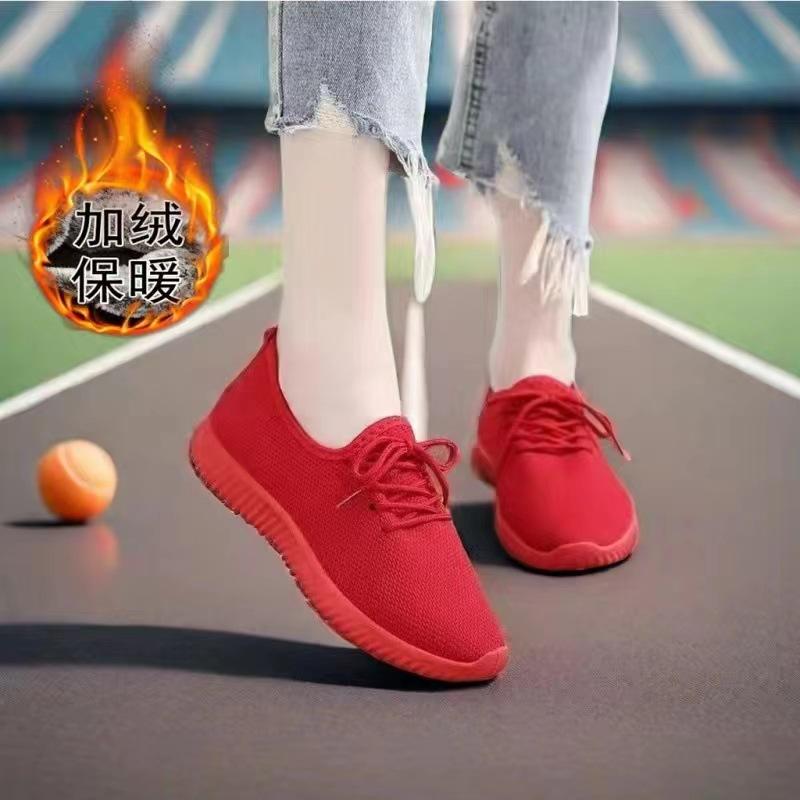 ****** and summer new women's sports and leisure shoes fashionable s**t-soled old ******* cloth shoes breathable women