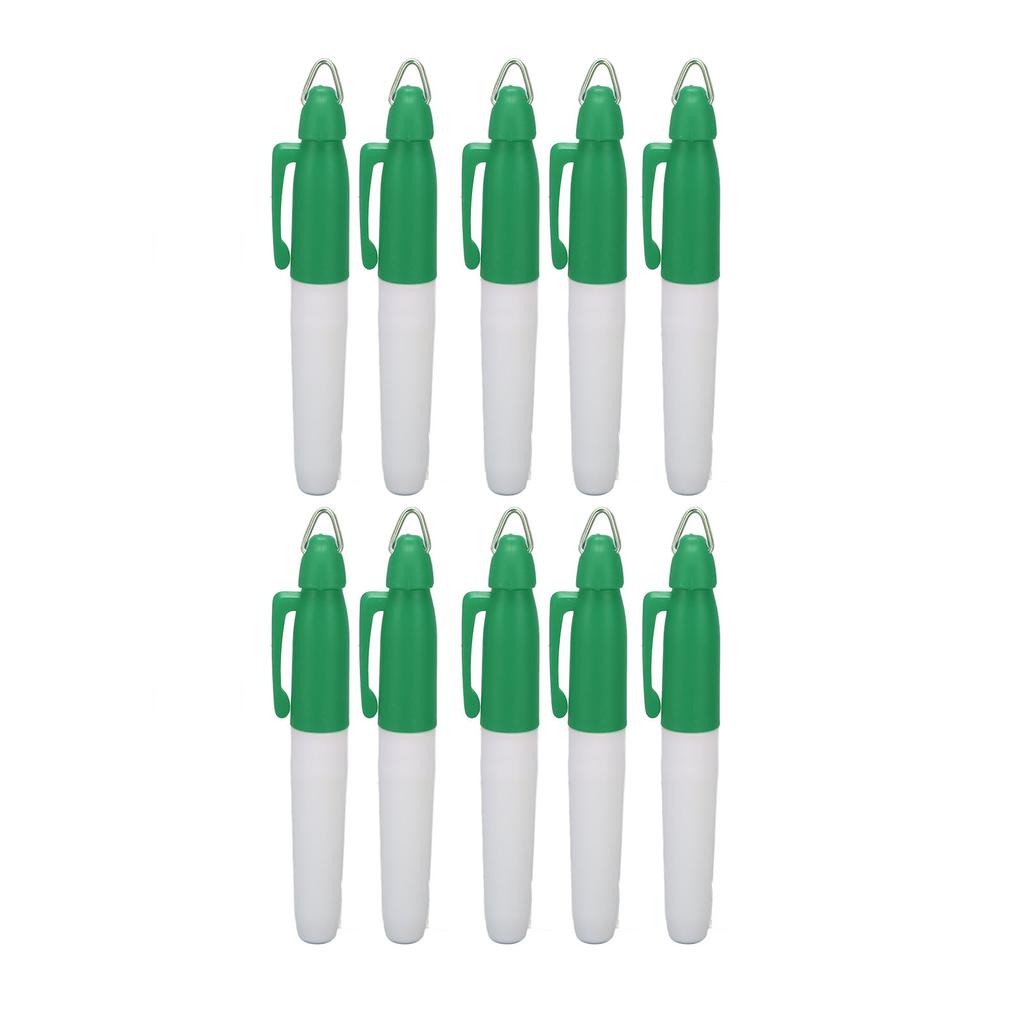 10pcs Golfing Marker Pen Oil Based Waterproof Portable Ball Line Marker Tool Ball Alignment Tool for