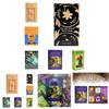 Premium Copper Paper Green Glyphs Lenormand Tarot Cards For Insightful Readings