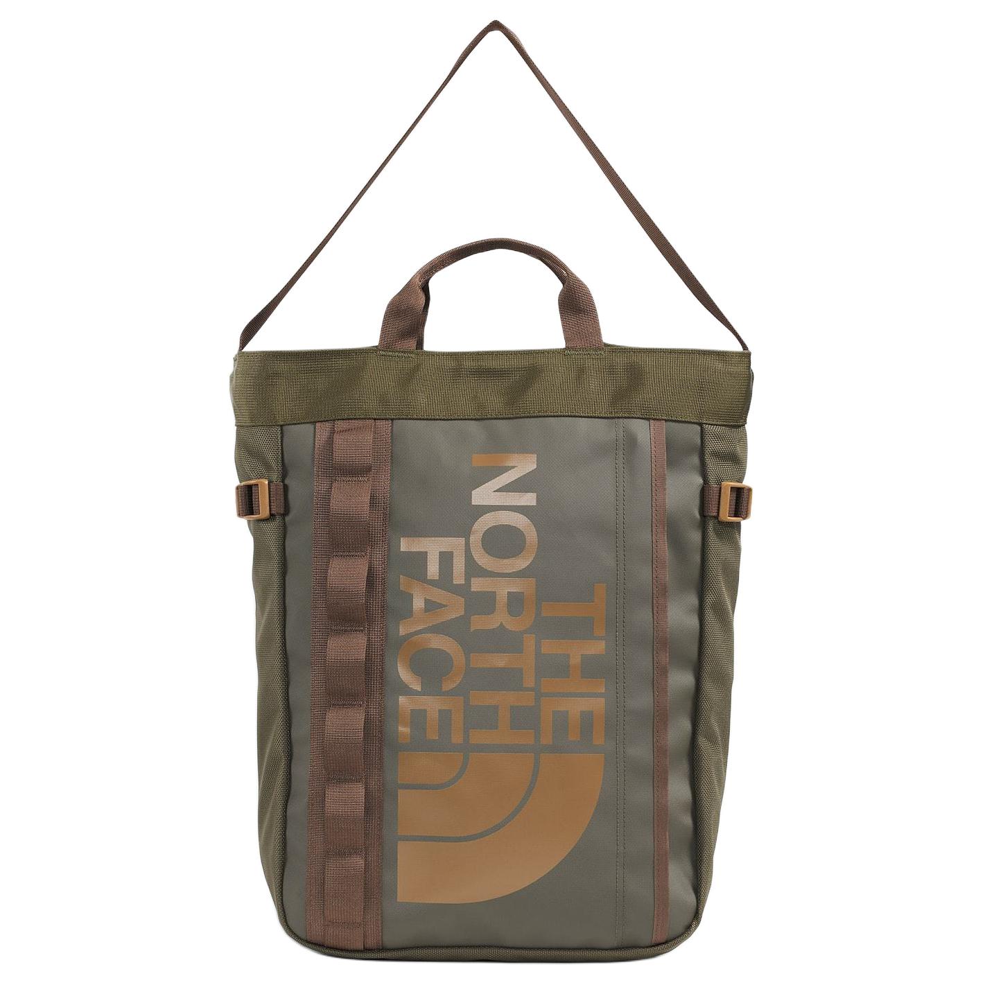 

The North Face 23L Letter Logo Backpack Unisex Backpack Gray Brown Green NF0A8BK7-B7I Taupe Green & Smoky Brown