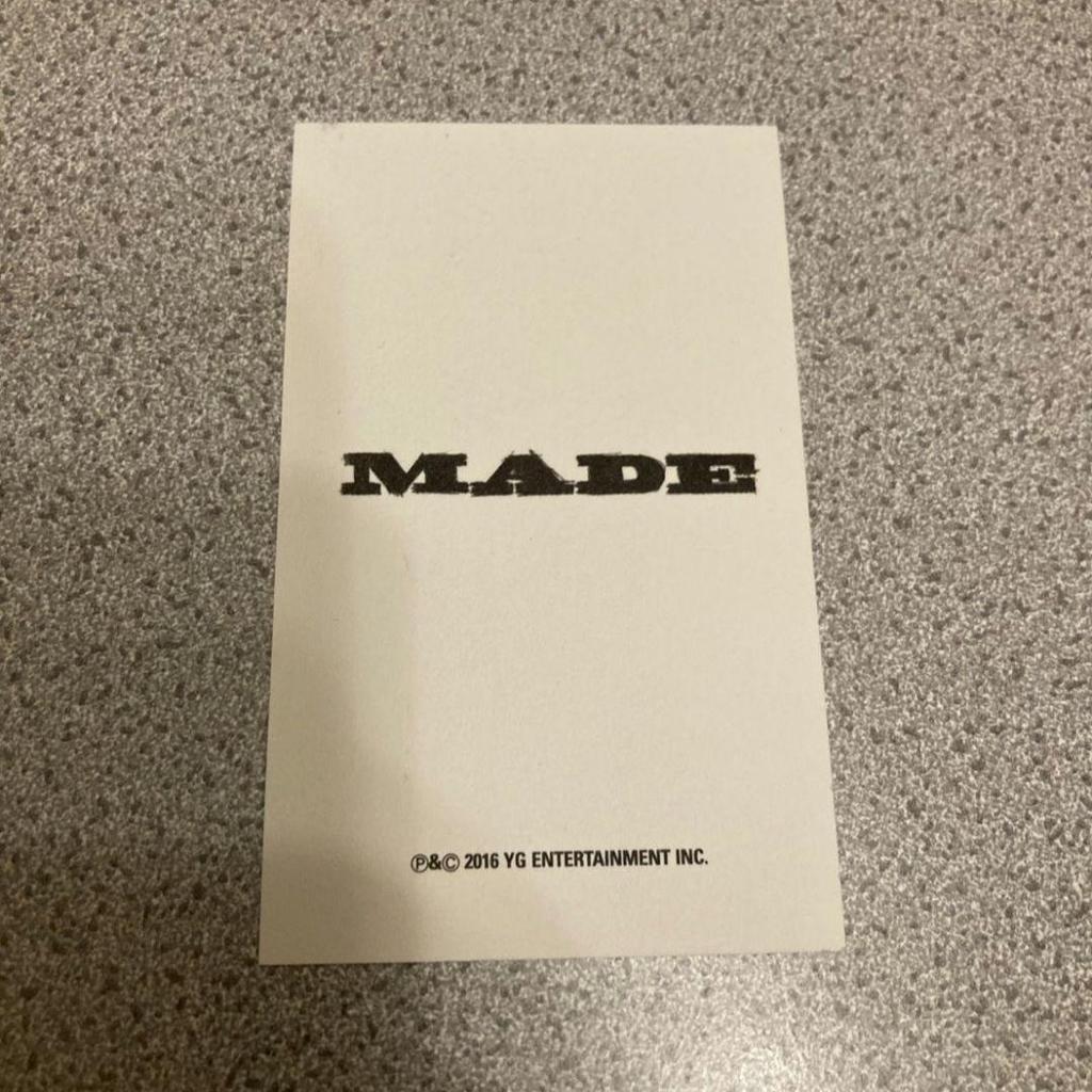 [USED] BIGBANG MADE THE FULL ALBUM Limited Edition
