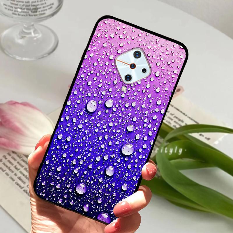 For Vivo V17 Case Cover S1 Pro Silicone Soft Painted Phone Case for VIVO 1920 V17 Russia Case TPU Bumper for vivoV17 V 17 s1Pro
