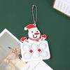Decompression Toys Christmas Toy Keychain Santa Claus Pendant Xmas Gift Child