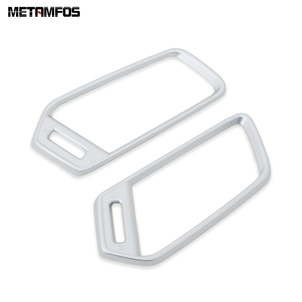 Front Air Condition Vent Outlet Cover Molding Trim For Honda Accord 2018     Carbon Fiber Interior Accessories