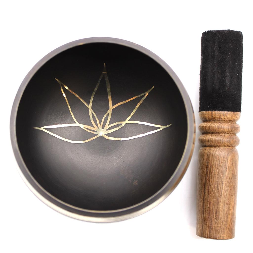 Singing Bowl Set Lotus Flower