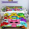 3pcs SPRUNKI9 Design Cover Set - HD Printed Bedding with 1 Cover and 2 Pillowcases - Perfect for Home and Dorm Decor