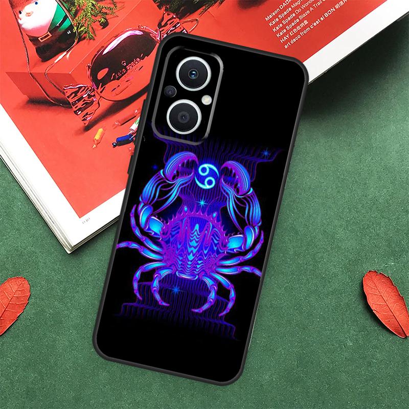 Twelve Constellations Case For OPPO Reno 10 11 12 13 14 Pro 11F 12F 13F 14F 7 8 Lite OPPO Find X9 X8 X5 Pro Cover