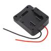 Power Tool Battery Adapter PTFE 1332 12AWG Cable Electric Tool Battery Adapter for PARKSIDE X20V TEAM 20V
