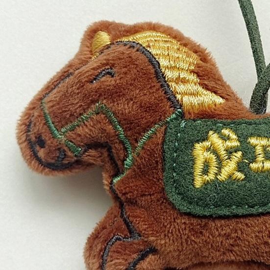 Bag Pendant Cartoon Horse Doll Hanging Ornament Horse Zodiac Brooch Bags Keys Accessory Statement Gift