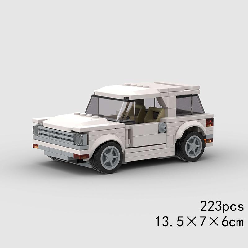 MOC Off Road Car Building Blocks Pickup Truck Bricks Cross Country Jeep SUV Humvee Speed Race City Overland Technical vehicle