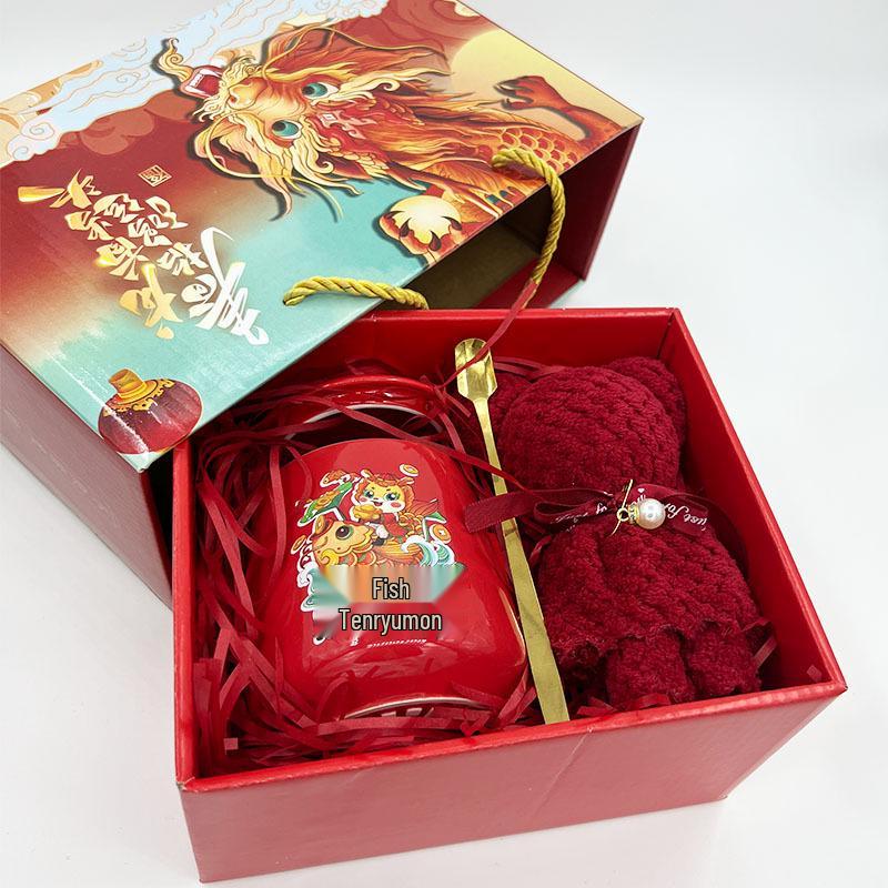 Geburtstagsgeschenk-Set für Senioren: Handtuch-Langlebigkeitsbecher & Geschenkbox für 60-90 Jahre Feier