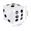 30cm giant inflatable dice, outdoor fun giant inflatable dice used for large indoor and outdoor games