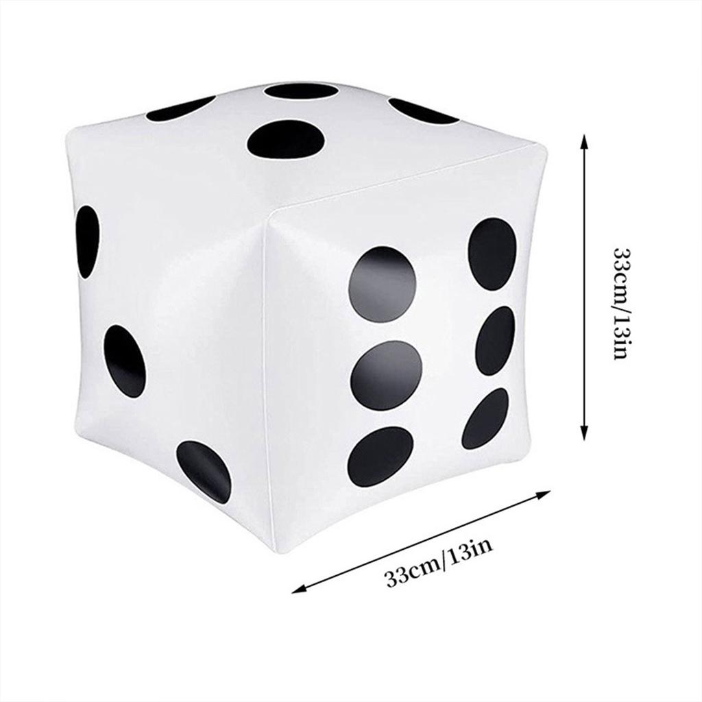 30cm giant inflatable dice, outdoor fun giant inflatable dice used for large indoor and outdoor games