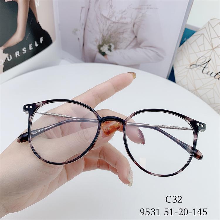 TR90 Ultra Light Anti Blue Glasses Round Frame Unisex Computer Reading Glasses High Quality Optical Lenses Fashion Eyewear