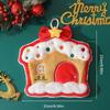 Christmas Towel Cute Christmas Atmosphere Practical Christmas Gift Comfortable Hand Towels Kitchen 4 Styles