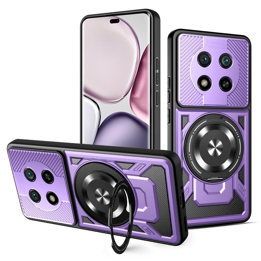 Applicable To Huawei Honor X70 Excellent Armor Magnetic Mobile Phone Case Honor X9D Bracket Honor 400Pro Protective Case