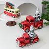 Hochwertiges Retro-Eisenkunst-Autodekor: Weihnachts-Desktop-Dekoration für Zuhause & Geschenk