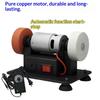 100W Double Grinder Machine Grinder 7 Gears Electric Bench Grinder For Polishing Grinding Sharpening Original Grinding Machine