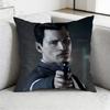 DDetroit Become Human Game Pillow Case Sofa Living Room Bedroom Headboard Backrest Cushion Square Cushion Nap Time