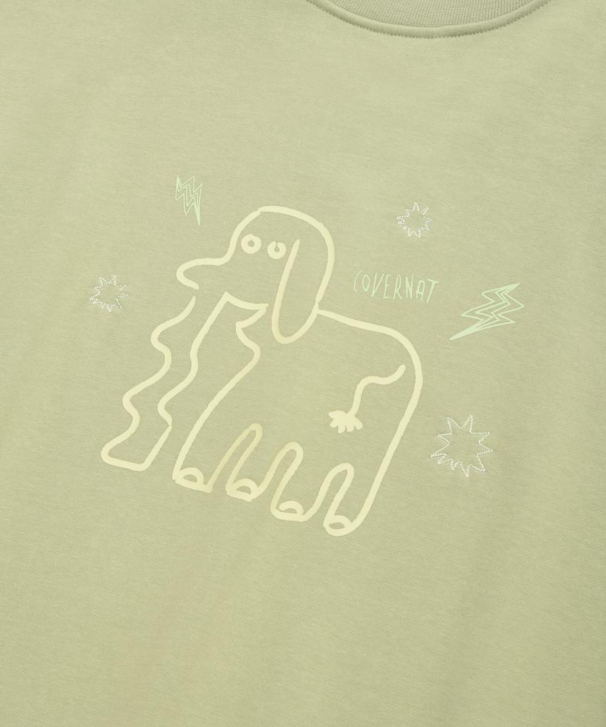 COVERNAT Sketch Sweatshirt Sage Green
