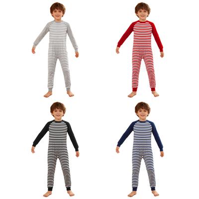 Roupa Adaptativa para Crianças com Necessidades Especiais Meninos Meninas, Macacão Longo com Zíper nas Costas Anti-Rasgo, Gola Redonda Manga Longa