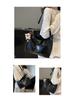 2025 Women's Retro Large Capacity Tote - Autumn/Winter Casual Versatile Commute Shoulder Bag