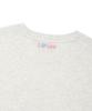 WACKY WILLY [Wacky Willy X Lee] Women'S I-Lil-Lil-Lil Crop Short Sleeve T-Shirt Light Gray