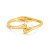 Ingemark Creative Smooth Irregular Geometric Open Cuff Bangles for Women New Trend Vintage Stackable Bracelets Couple Jewelry