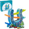 Wooden Six Layer And Four Layer Racing Gliding Track Set Children Toy Puzzle