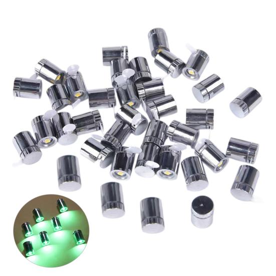 20Pcs Mini LED Decorative Lights Easy Twist on Operation No Wiring Lights Miniature Craft Lights for Doll Houses Paper Lanterns DIY Scenes And