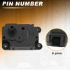 HVAC Heater Blend Door Actuator for Nissan Rogue 2014-2019 for Nissan Rogue Sport 2017-2022 Replace 277494BU0A HVAC Air Door Actuator