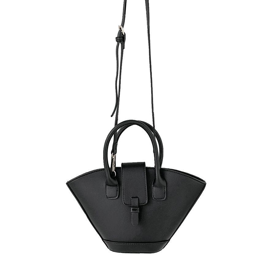 Korean Style Women's Fashion Handbag - Chic PU Crossbody Bucket Bag