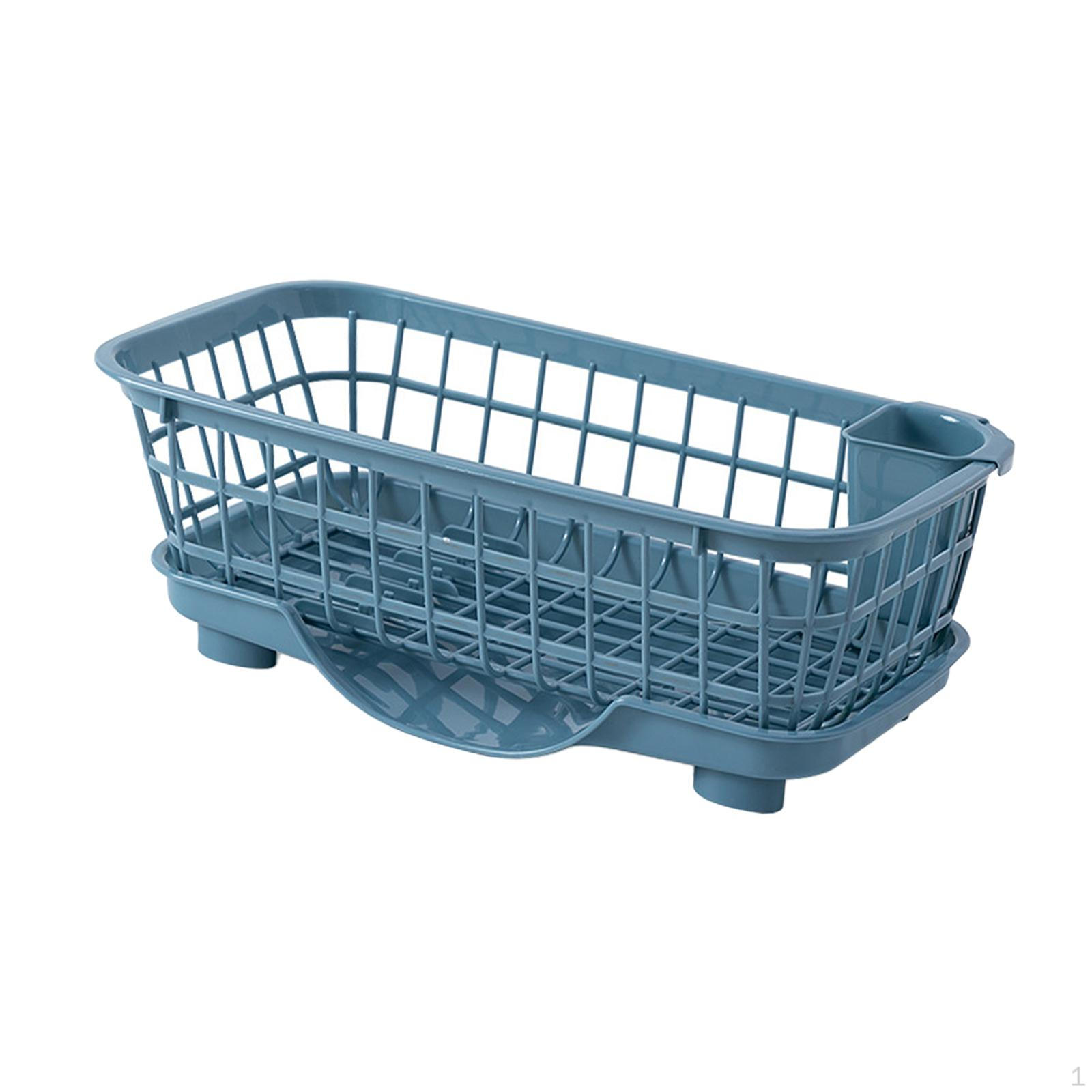 

Ситечко для посуду з піддоном для крапель Кухонний посуд Ситечко для синій