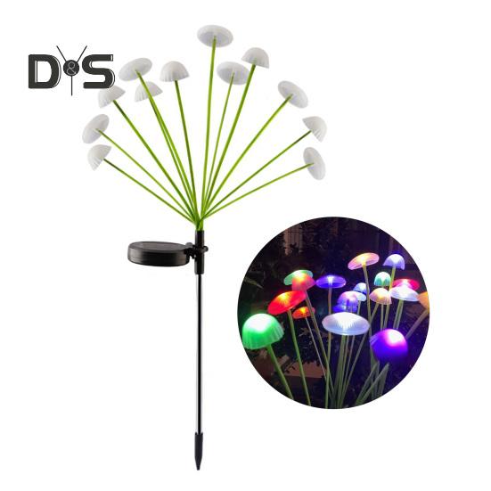 LED Solar Lamp Automatic ON/OFF Easy To Install IP44 Waterproof Jellyfish Solar Garden Light Romantic Courtyard Decoration