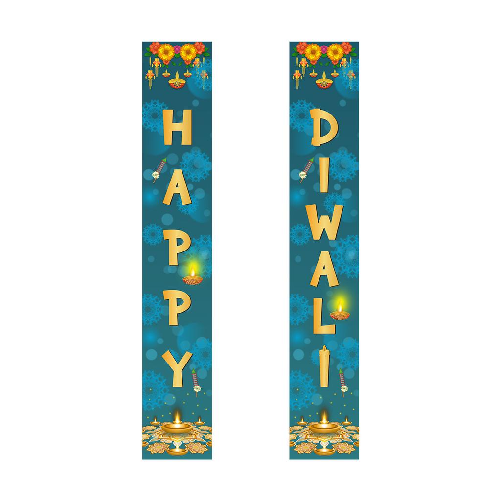 Diwali Party Decoration Couplets Hanging Flags India'S Festival Of Lights Party Decoration Door Curtains