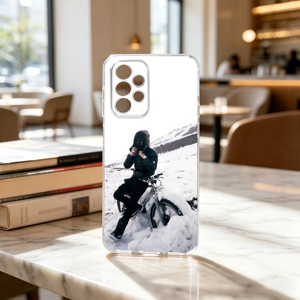 Singer C-Cris M J Phone Case Transparent Silicone Soft For Samsung S25,S24,S21,S22,S23,S30,Ultra,S20,Plus,Fe