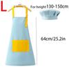 2PCS/3pcs Children's Waterproof Apron, Kindergarten Studio Chef's Clothing Baking Experience Clothes, Reverse Cover Chef's Hat